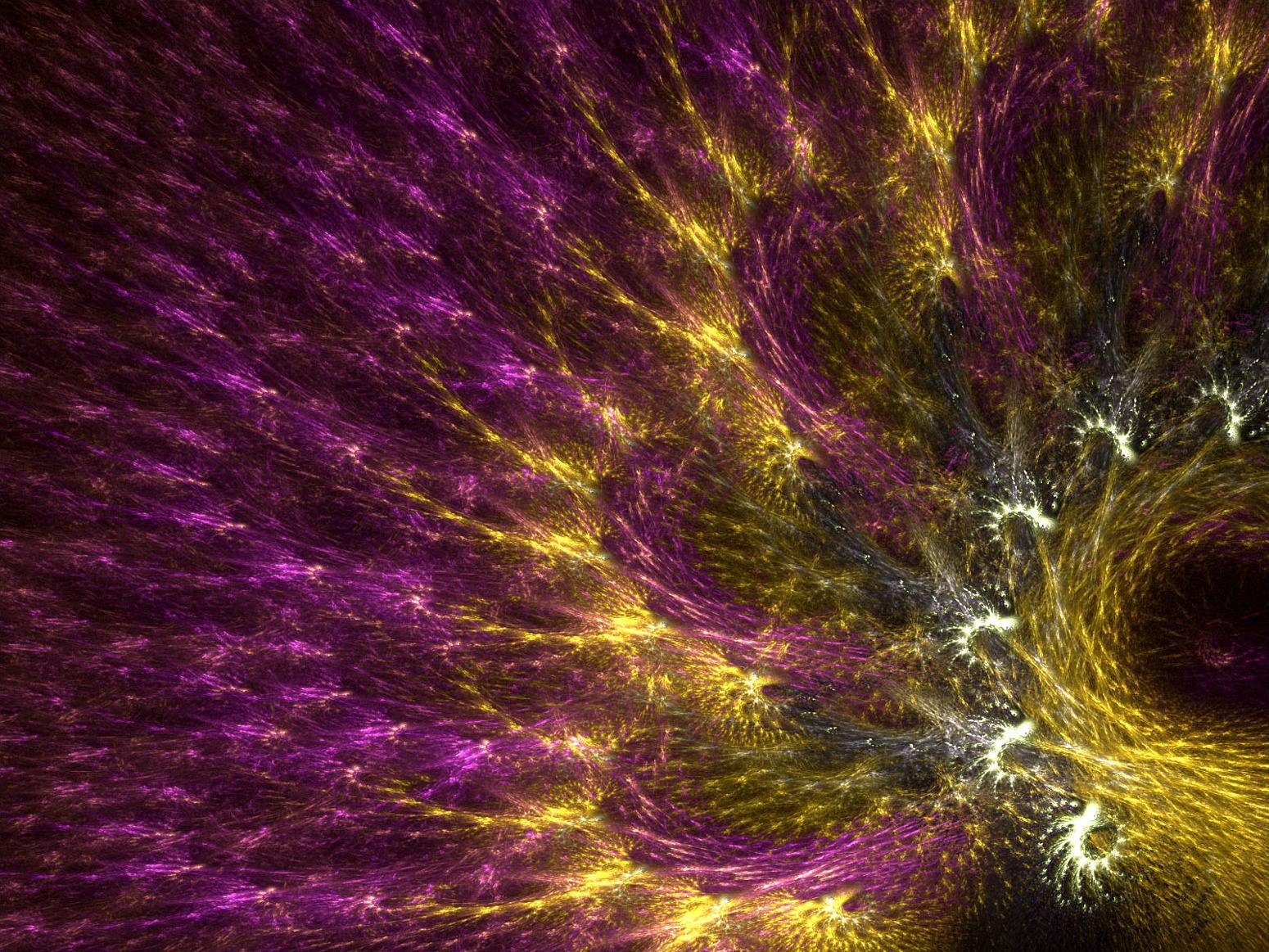 Apophysis flame fractal peacock