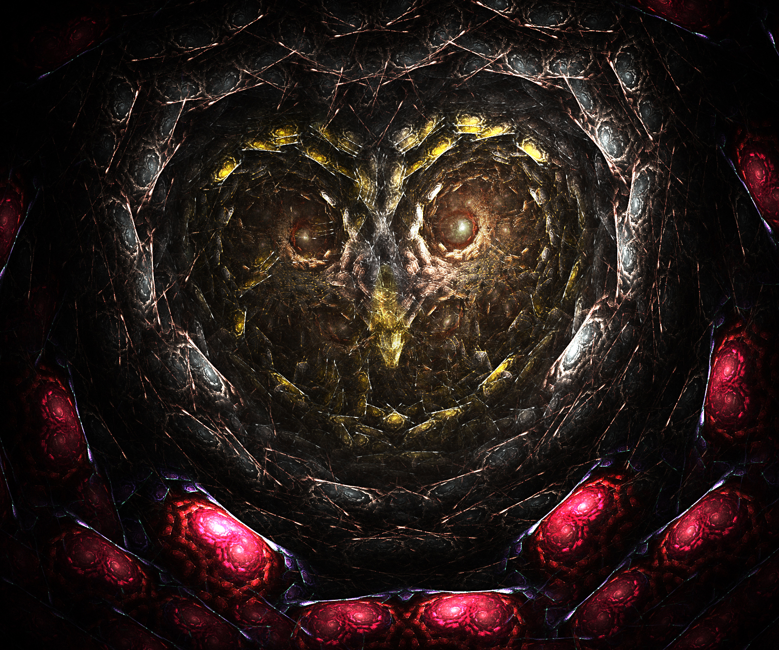 Apophysis bejeweled owl