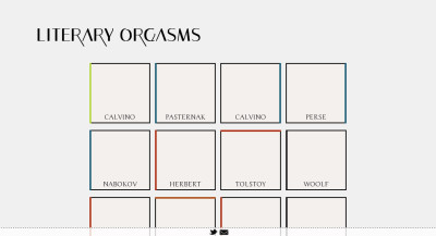Literary Orgasms